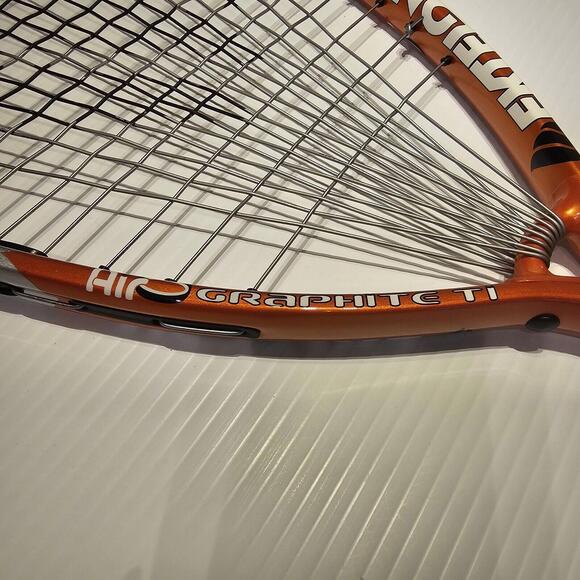 Ektelon Air Graphite Ti 1500 Power Level Racquetball Racquet Orange With Cover - Picture 10 of 12